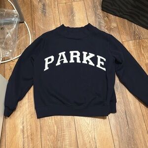 Navy Blue Parke Mockneck